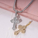 Cloud Cross Anhänger + Kette