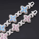 Aurora Clover Link Armband