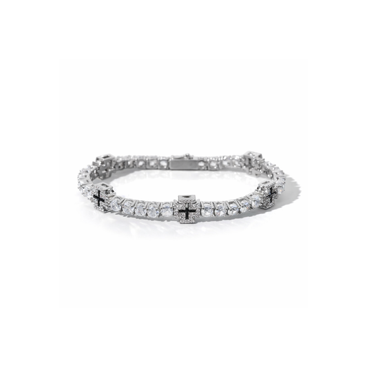 Crucis Tennis Bracelet