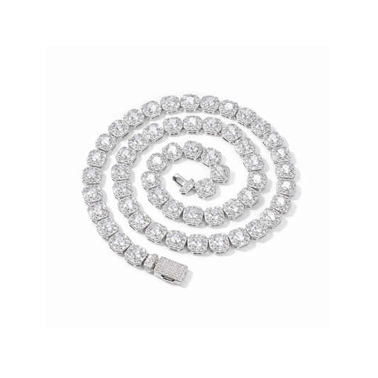 Cluster Frost Tennis Chain