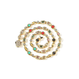 Celestine Cross Kette