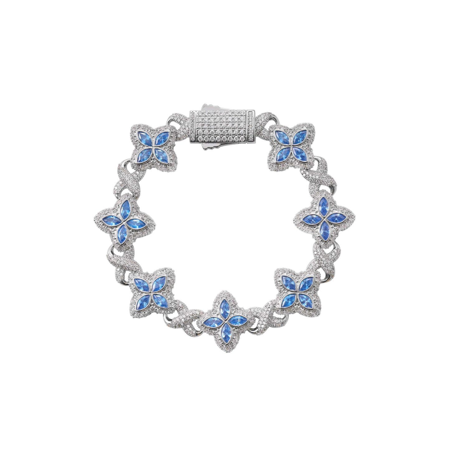 Aurora Clover Link Bracelet