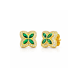 Verdant Clover Ohrstecker