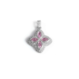 Aurora Clover Anhänger + Kette