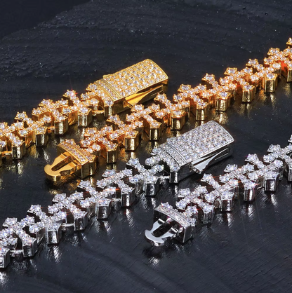 Mini Cross Cuban Armband - Nolué