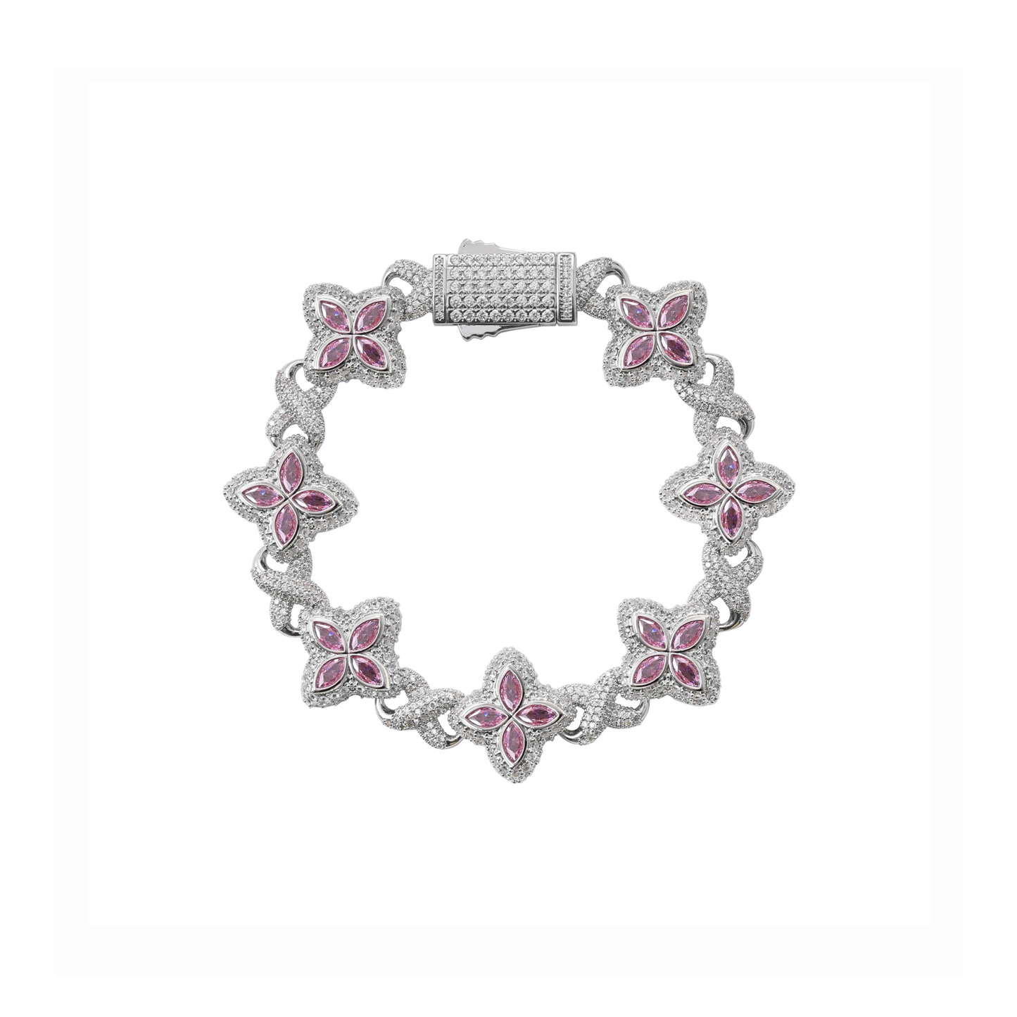 Aurora Clover Link Bracelet
