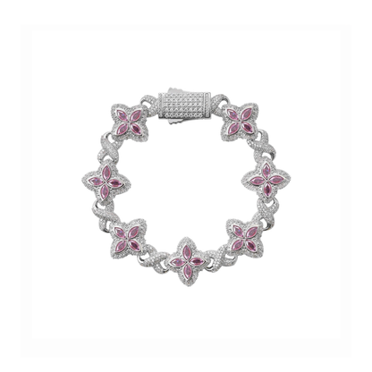 Aurora Clover Link Bracelet