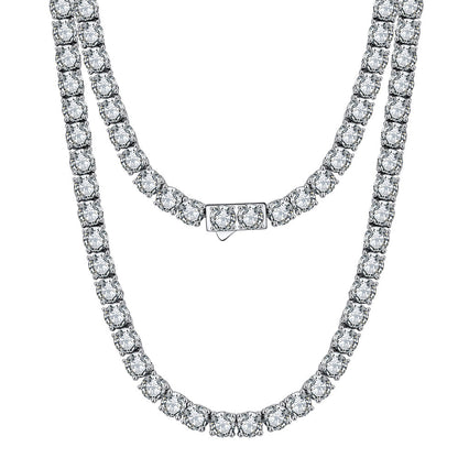 925er Sterling Silber Tenniskette