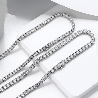 925er Sterling Silber Tenniskette